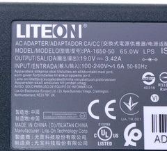 Genuine Liteon PA-1650-50 65W 19V 3.42A 7.4*5.0mm AC Adapter Charger Power Supply HKA06519034-6J