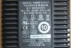 Used Genuine MW122KA1223F52 12V 10A 120W 8PIN AULT Medical Power Supply For Mindray M5 M7 AC Adapter Charger