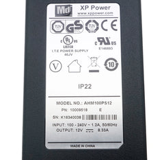 For Synology DS916 DS415 NSA Power Supply K13240069 Genuine 12V 8.33A 100W 4PIN Charger XP AHM100PS12-A 10009518-A Power Adapter