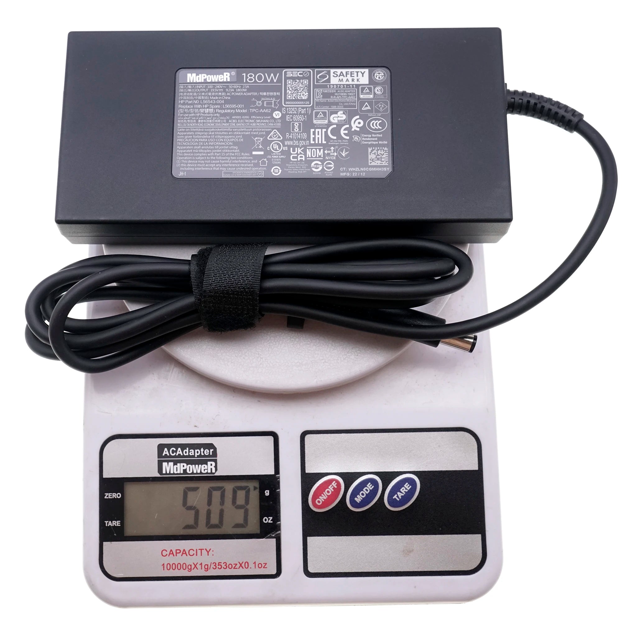 Genuine 180W 19.5V 9.23A Monitor Laptop AC Adapter Power Charger for HP ELITEDESK 800 G1 TPC-AA501 901571-004 681059-001