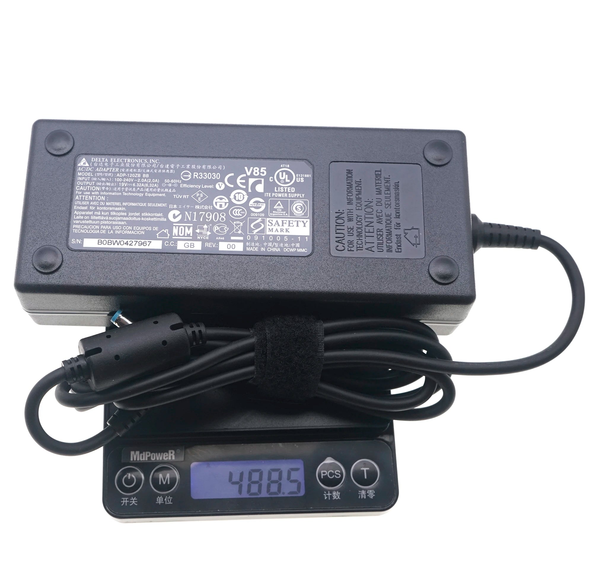 Original For ACER 19V 6.32A ADP-120ZB BB 120W laptop supply power AC adapter charger 7745G A120A003L A11-120P1A PA-1121-16