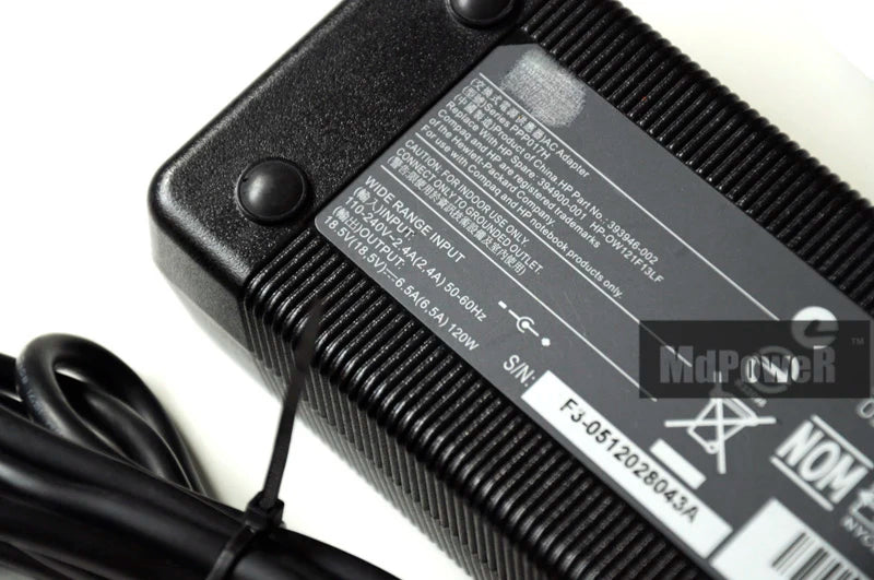 Original 18.5V 6.5A 120W 5.5*2.5mm AC Adapter for HP PPP016L PPP017H PA-1121-02H 393946-002 394900-001 Pavilion DM788A ZX5100