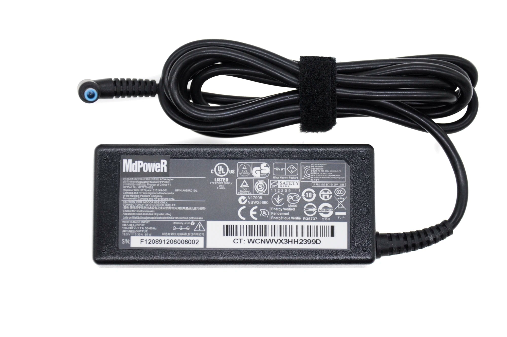 Original 19.5V 3.33A AC adapter laptop charger For HP Pavilion13 14 15 TPN-Q207 Pro X2 612 ENVY TouchSmart 14 K001TX HSTNN-CA15