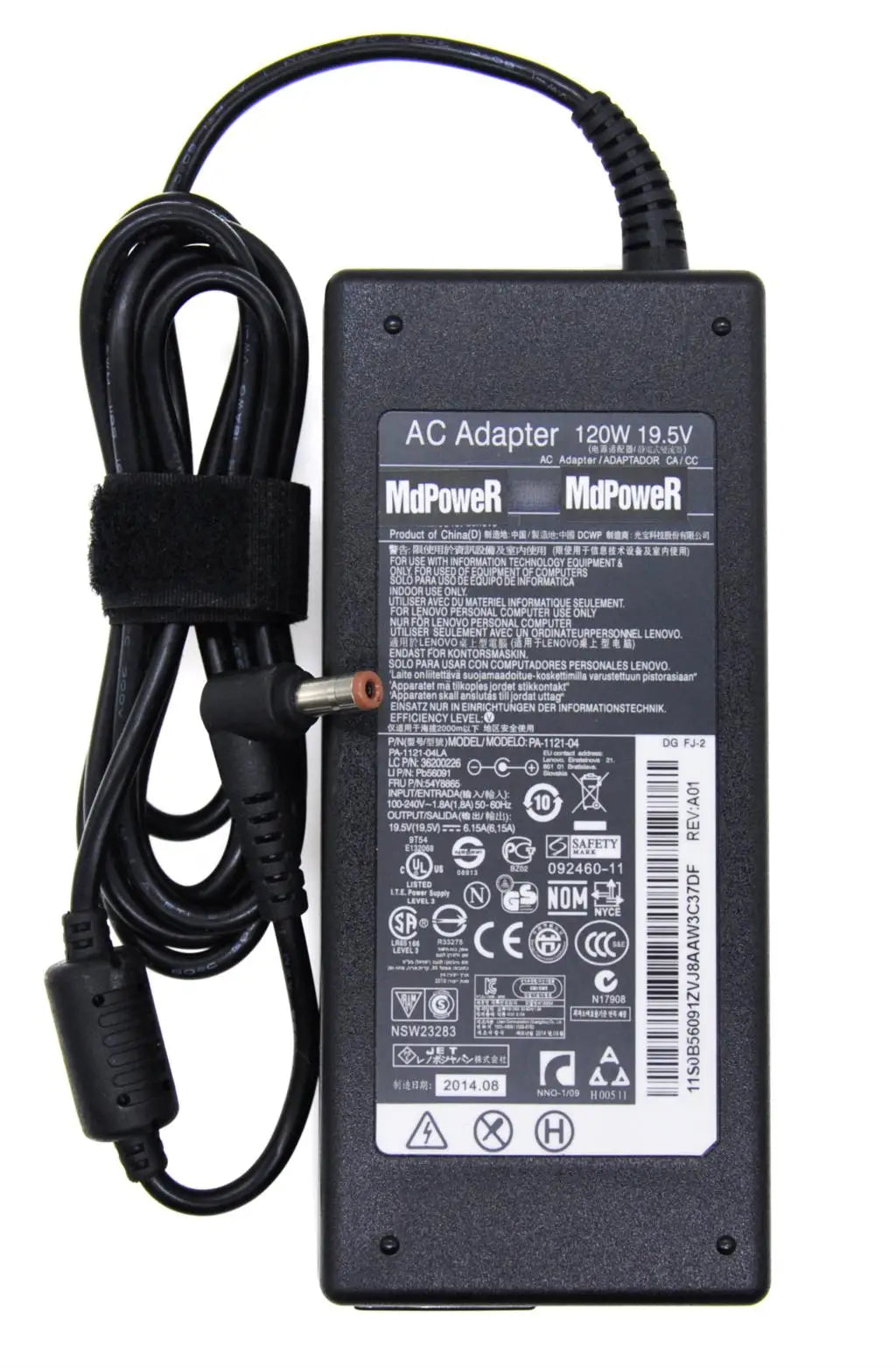 Original 19.5V 6.15A 120W 5.5*2.5mm Laptop AC Adapter For Lenovo Y460 Y570 Y580 Y400 Y430p Y410P Y500 Y510P Y570 Y530 Y580 Y730
