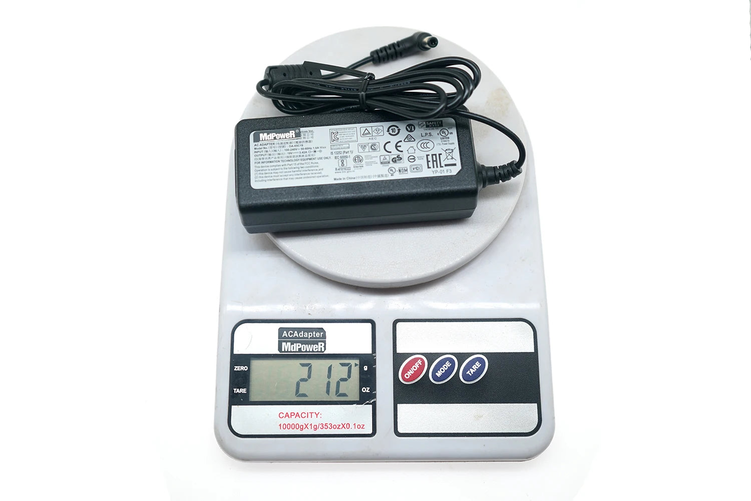 Original APD 19V 3.42A 65W AC Adapter DA-65C19 DA-65A19 NB-65B19 Charger For DELL 5010 7020 NUC 7ICJYH Laptop Power Supply