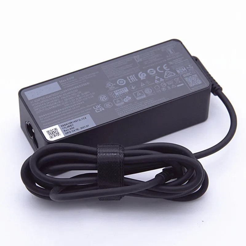 Original 65W ADLX65YDC3D Laptop AC Adapter Charger For Lenovo ThinkPad 20V 3.25A USB TYPE-C ADLX65YCC3D ADLX65YLC3D Power Supply