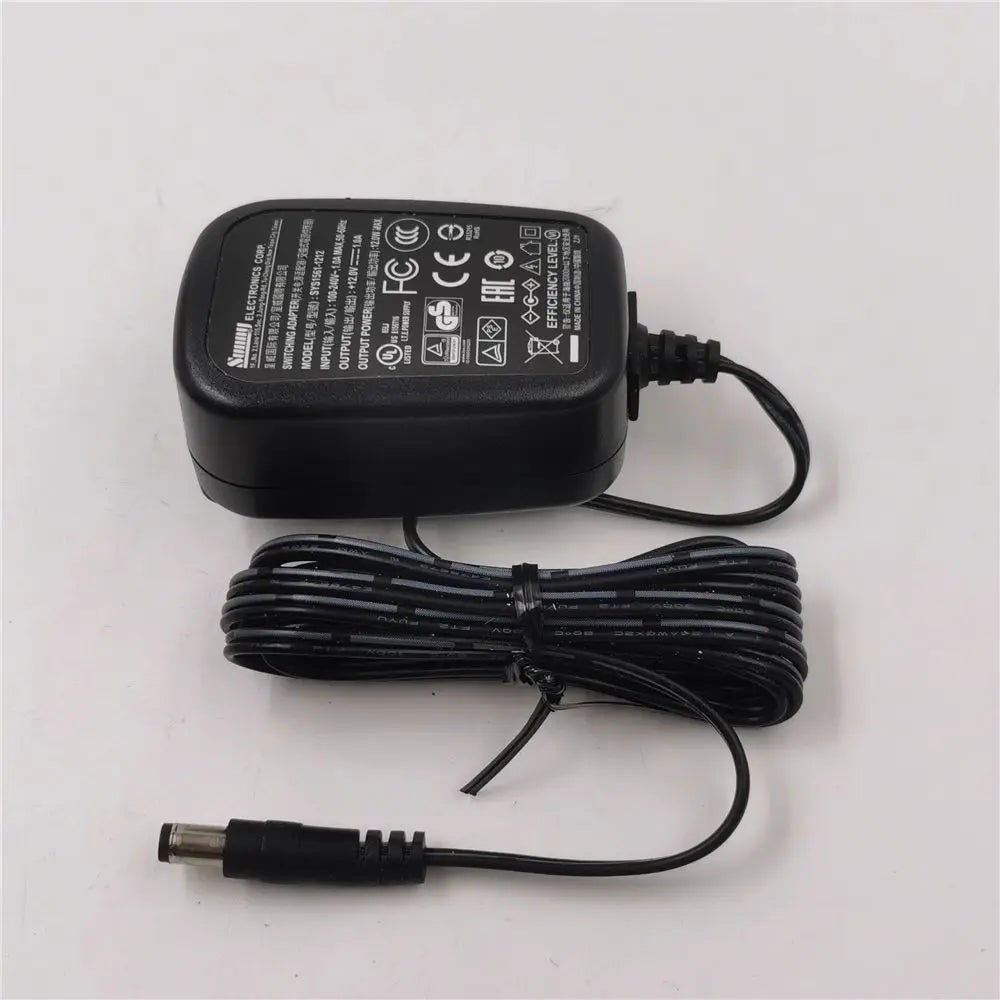 Original For Sunny Computer Technology Switching AC Adapter Charger  SYS1561-1212 12V 1A 5.5*2.5mm Power Supply EU/US/UK Plug