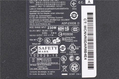 Genuine 609836-001 19.5V 11.8a 230w ac power adapter for hp 1 HSTNN-DA12S ELITEBOOK 8740W 8760W 8530p 8770W 8560W 8540P 8440w