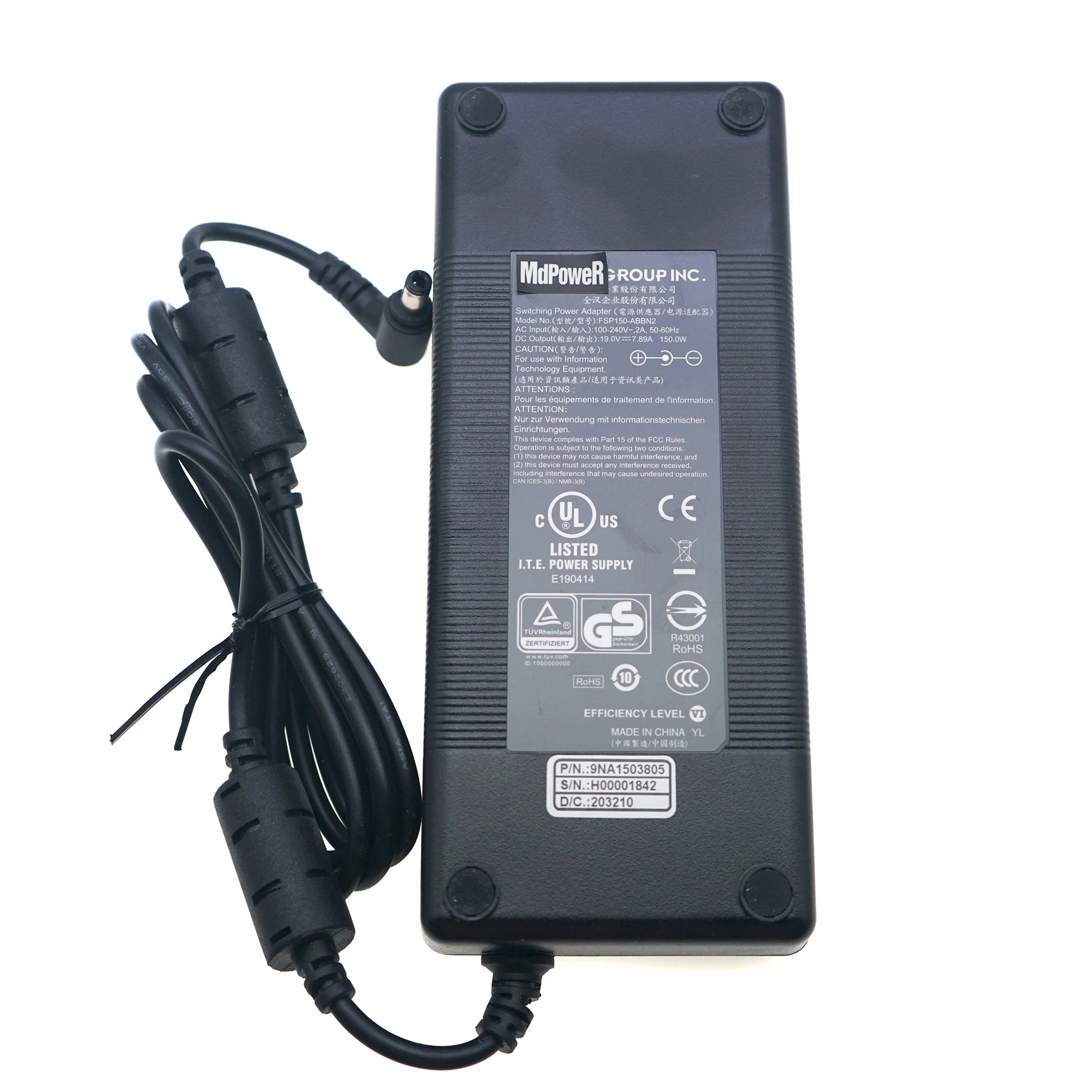 Genuine FSP Switching Power AC Adapter FSP150-ABAN1 FSP150-ABBN2 FSP135-RSEBN2 FSP150-ABBN3 FSP150-ABAN3 For MACHENIKE F117-F2K