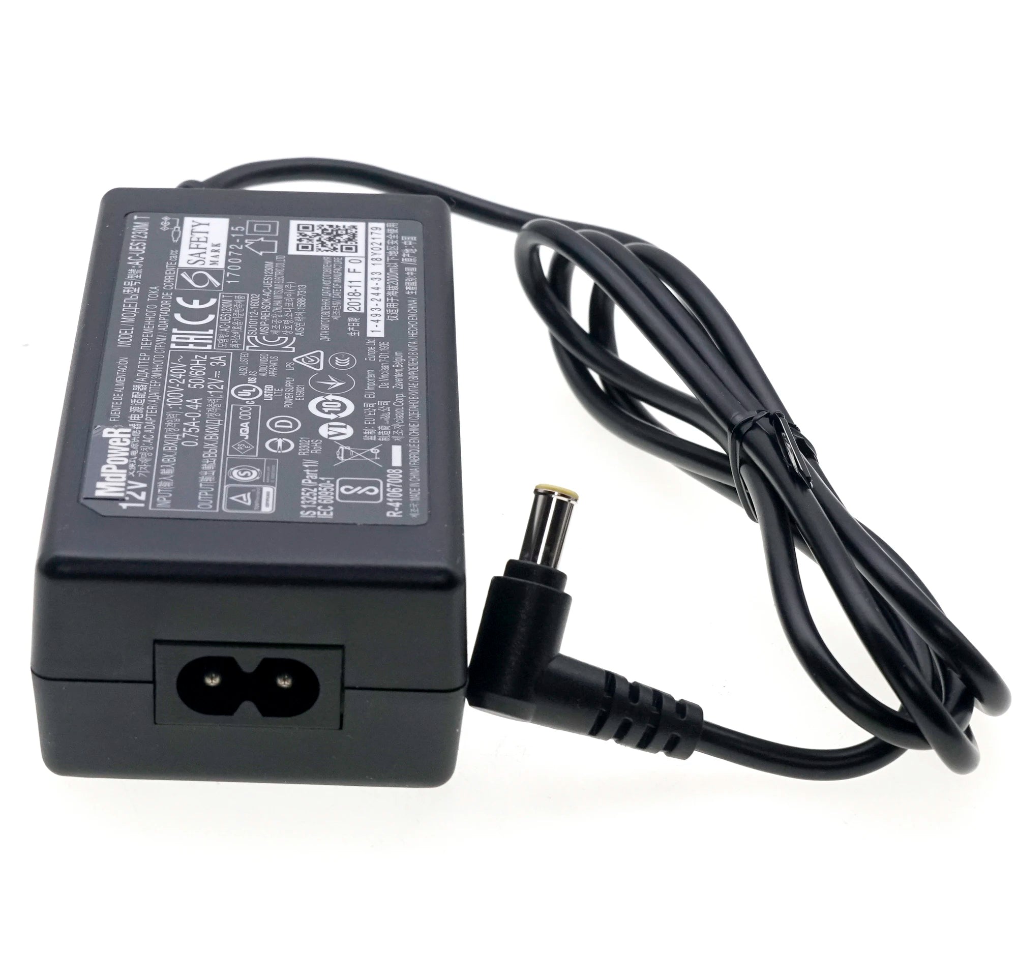 Genuine AC-UES1230M T 12V 3A AC Adapter Charger for Sony FDR-AX1E EVI-D70P EVI-D100P mcx-500 BRC-H800 Power Supply CECH-ZAC3J