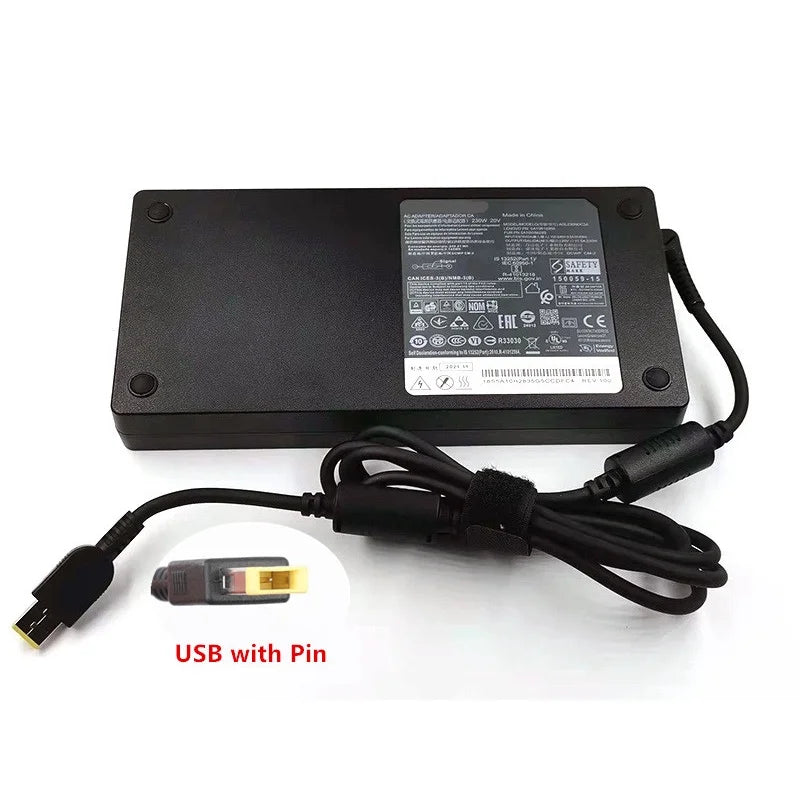 230W Original AC Adapter Charger for Lenovo Legion Y740 Y920 Y540 P70 P71 P72 Y540-15IRH ADL230NLC3A 00HM627 01FR046 20V 11.5A