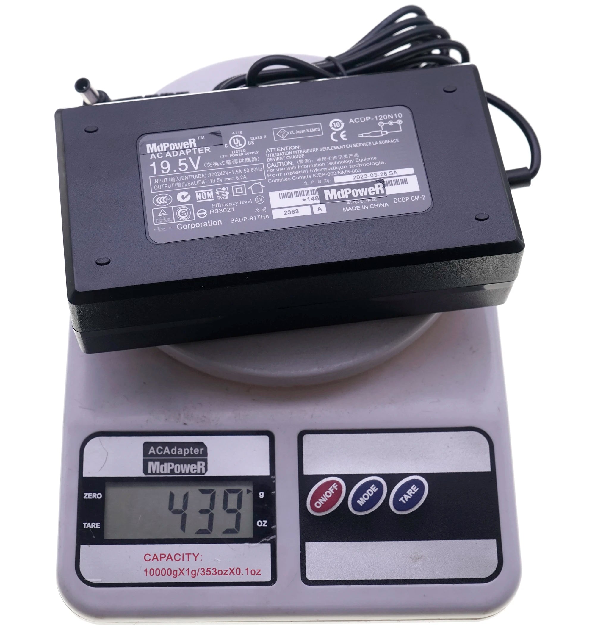 Genuine ACDP-120N02 ACDP-120N03 AC Adapter For SONY 19.5V 6.2A ACDP-120E02 ACDP-120E03 KDL-42W670A VPCY21A TV Monitor Charger