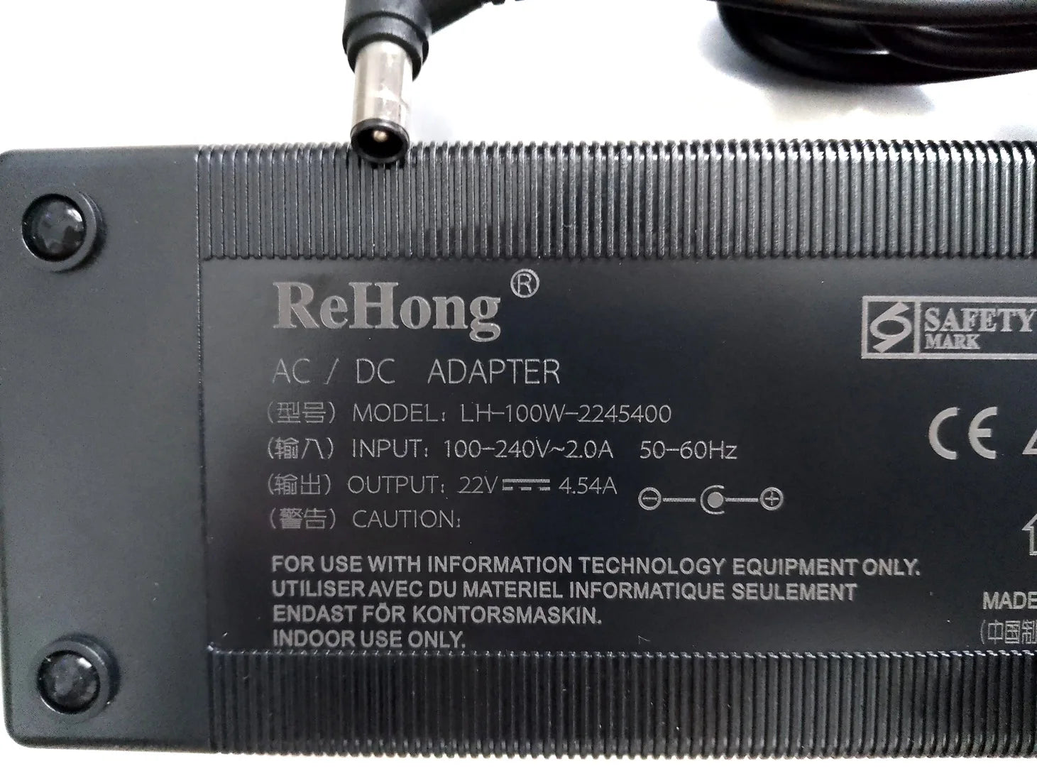 New A10024_EPN 22V 4.54A 100W AC Adapter Charger For SAMSUNG LS34E790 S34E790C Monitor Power Supply A10024S_EPN BN44-00794A