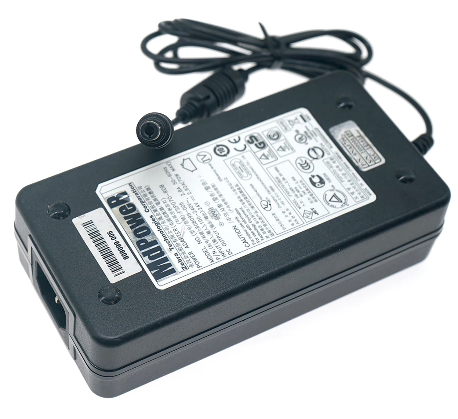 Genuine FSP070-RDB 808099-001 24V 2.92A AC DC Adapter Charger for Zebra Printer Scanner Power Supply  FSP FSP070-RDBM 9NA0700700
