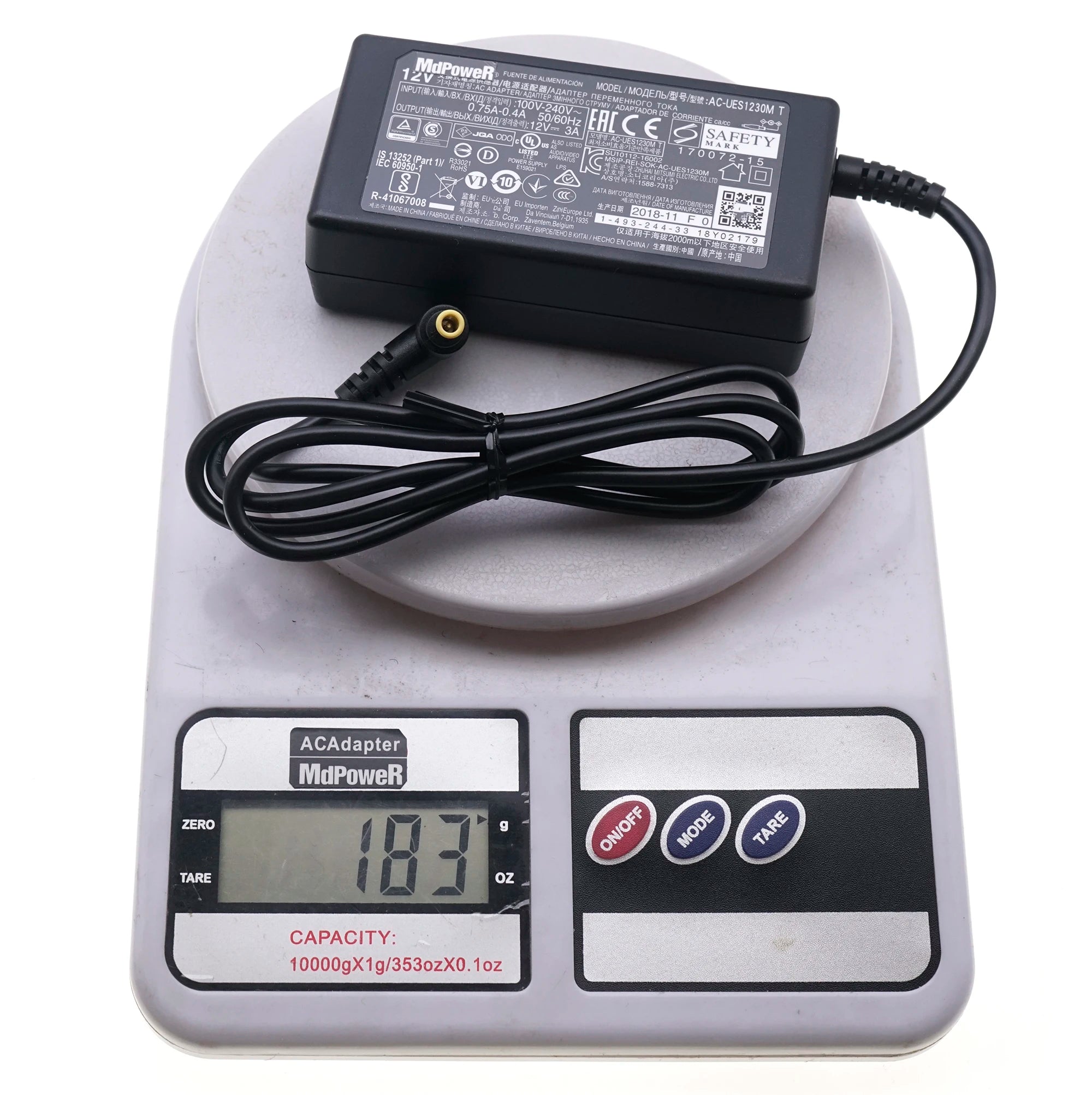 Genuine AC-UES1230M T 12V 3A AC Adapter Charger for Sony FDR-AX1E EVI-D70P EVI-D100P mcx-500 BRC-H800 Power Supply CECH-ZAC3J