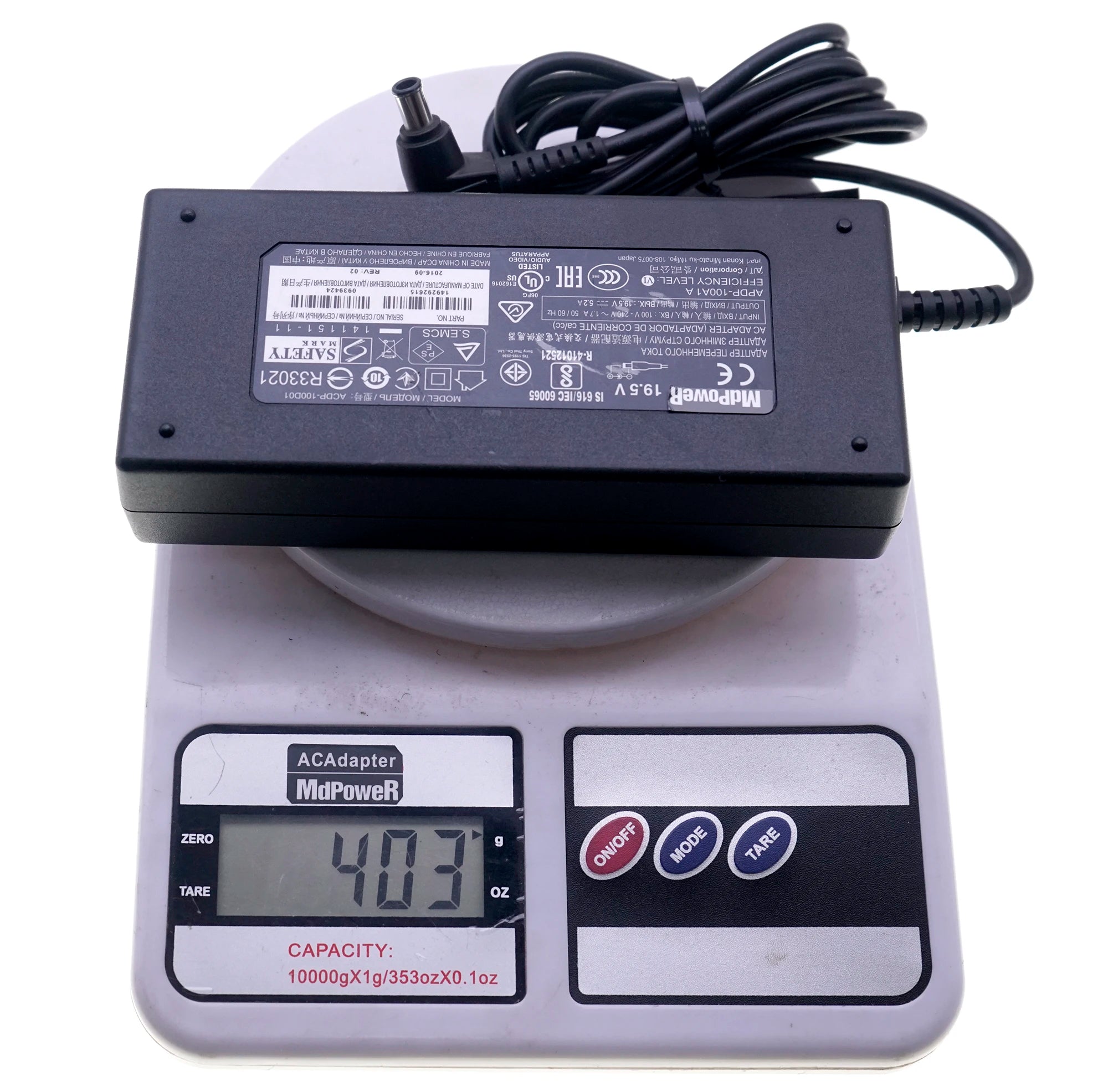 19.5V 5.2A 100W 6.5*4.4mm AC Power Adapter ACDP-100D01 For SONY KDL 43W800C TV KDL-55W-800B KDL-43W755C KDL42W829B Power Supply