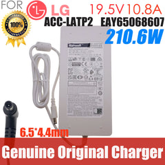 New Original ACC-LATP2 210.6W 19.5V 10.8A AC Adapter Charger for LG 38BN95C-W ACC-LATP2 LED-LCD Monitor Power Supply Genuine OEM