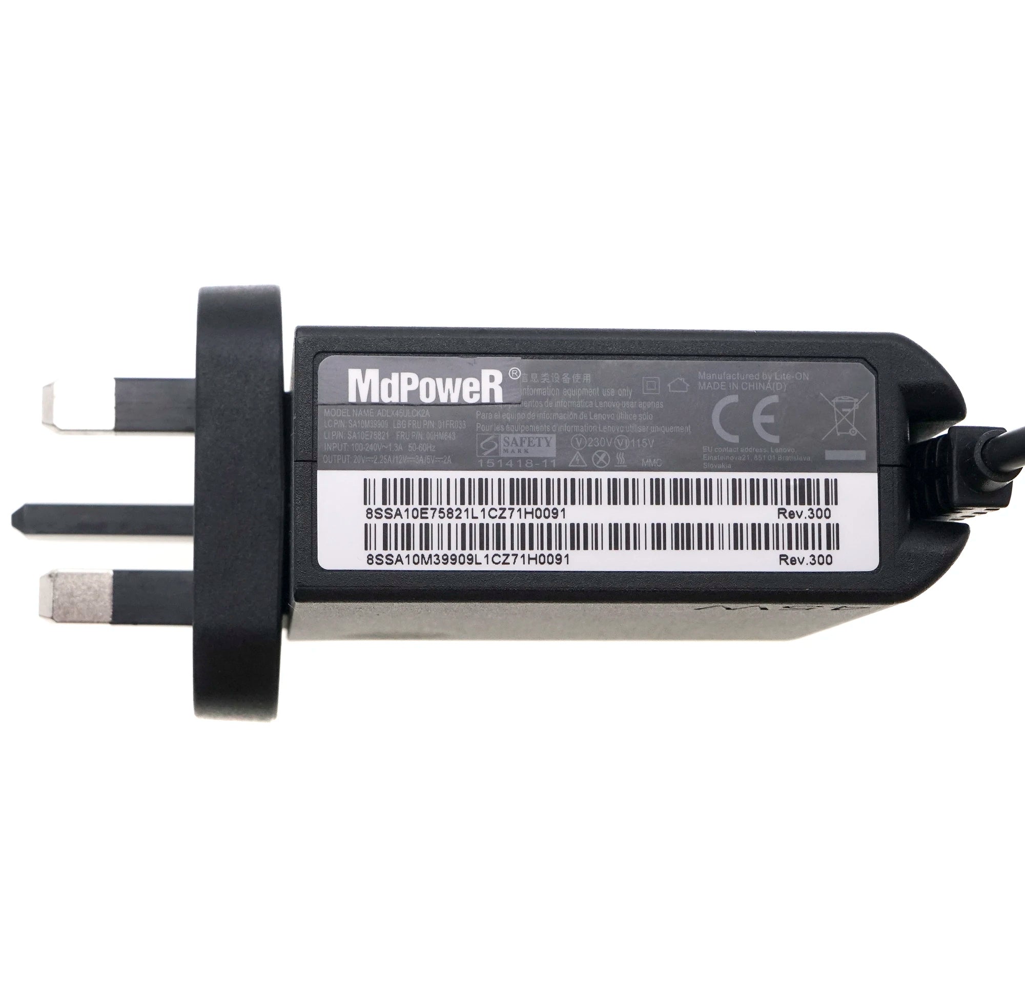 20V 2.25A 45W USB-C Type-C ADLX45ULCE2A ADLX45ULCK2A ADLX45YCC3A AC Adapter Charger For Lenovo Thinkpad L380 L390 ADLX45YDC3A