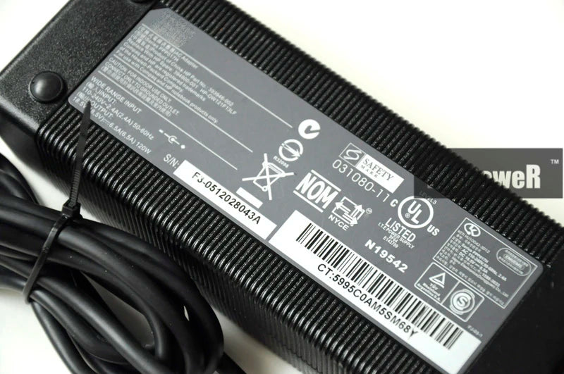 Original 18.5V 6.5A 120W 5.5*2.5mm AC Adapter for HP PPP016L PPP017H PA-1121-02H 393946-002 394900-001 Pavilion DM788A ZX5100