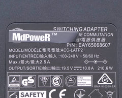 Genuine AC Adapter 210W 19.5V 10.8A ACC-LATP1 EAY65068604 for LG LED/LCD/TV Monitor 32UL950-W 32BL75U-W 32BL75U-W Power Supply