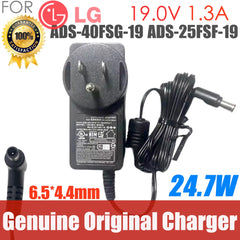 19V 1.3A 1.2A Switching AC Power Adapter Charger For LG LCD Monitor 24MP47H ADS-40FSG-19 ADS-25FSF-19 19025GPG-1 PSU LCAP26-A