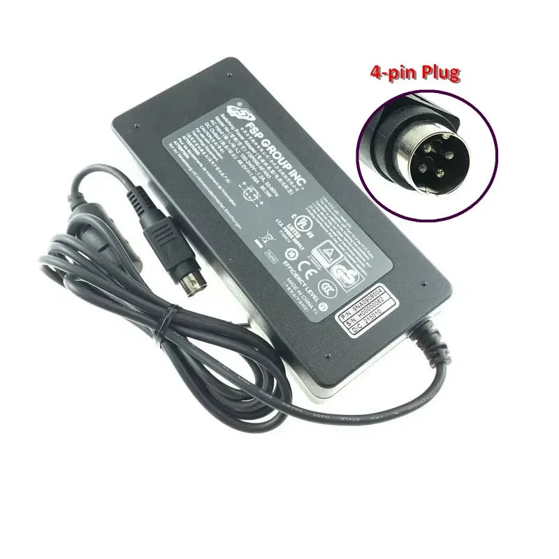 Genuine FSP FSP090-AFAN3 48V 1.88A 90W Switching Power Adapter Charger 90W Laptop Power Supply 4-Pin (Din) Plug FSP090-AFAN2
