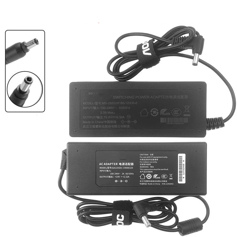 Genuine A24937H4016310 A215A73750 PA-1121-19 19.5V 6.32A 120W 5.5*2.5mm Laptop AC Adapter Charger for AOC AIO PC Power Supply