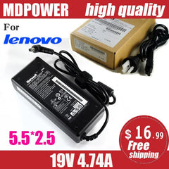 MDPOWER For Lenovo 19V 4.74A 90W  notebook power AC adapter charger cord