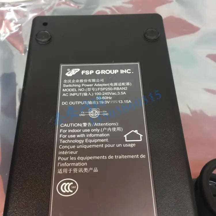 For Pioneer DREAMBOOK POWER P18 SLI Laptop Power Supply Genuine FSP FSP250-RBAN2 19V 13.15A 250W Switching Power Adapter Charger