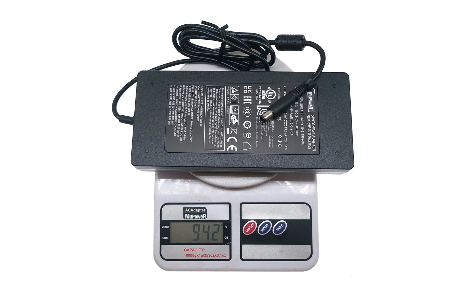 Genuine HOIOTO 19V 13.69A ADS-260NY-19-3 190260E AC Adapter Chager FOR TCL FFALCON U8 Q8 34R83Q monitor Power Supply