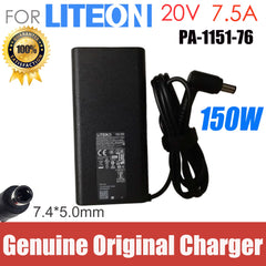PA-1151-76 Original LITEON 20V 7.5A Laptop Adapter 150W Charger Power Supply 7.4x5.0mm Genuine
