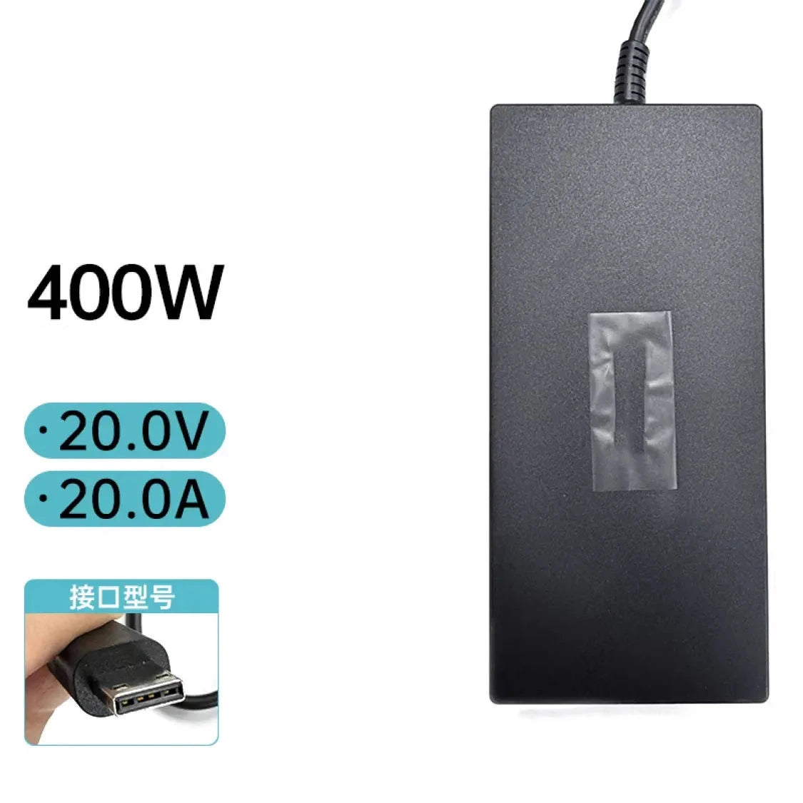Original DELTA ADP-400CB B 20V 20A 400W Adapter Charger For MSI TITAN 18HX A14VIG CREATOR PRO X18 Laptop Power Supply Genuine