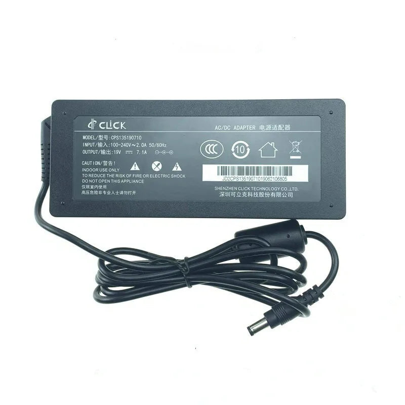 Genuine AC/DC Adapter Charger CPS135190710 For JMGO Projector X3 4K V9S J8 V9 V10 W700 W730 V9 J7 V8 G3 Power Supply 19V 7.1A