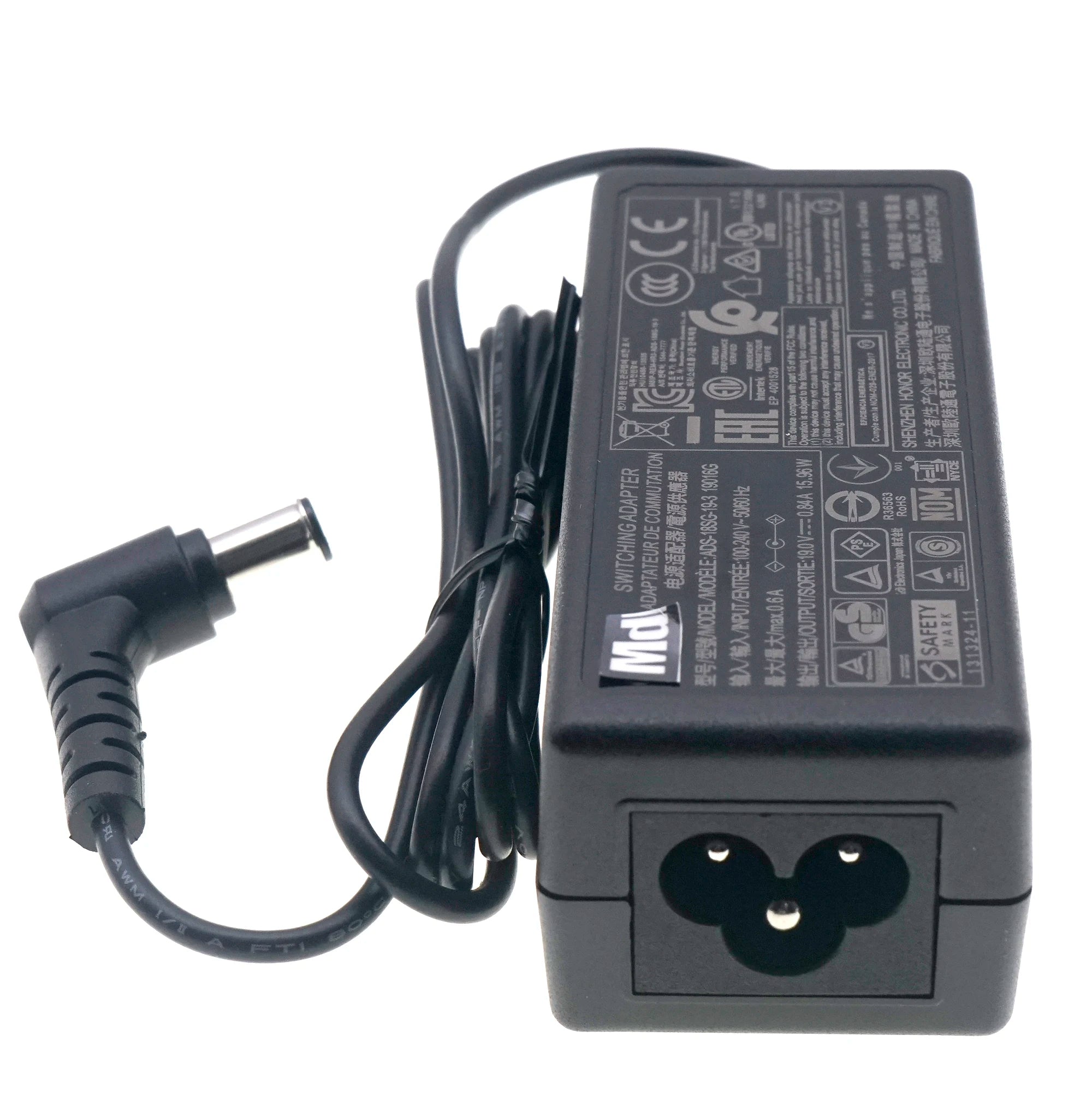 Original For LG 19V 0.84A ADS-18SG-19-3 AC DC Switching Adapter Power Charger ADS-25SFA-19-3 DA-18C19ADS-18SG-19 6.5mm x 4.5mm