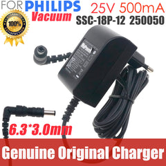 25V 0.5A SSC-18P-12 Genuine Switching Adapter Charger for Philips Vacuum Cleaner FC6168 FC6170 FC6169 FC6172 FC6405 Power Supply