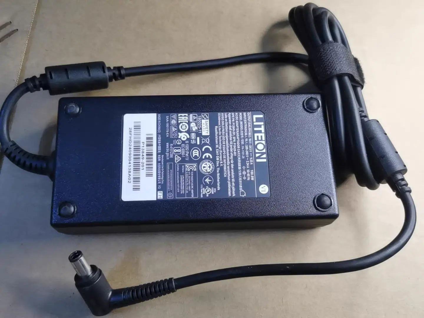 Genuinel LITEON 19.5V 9.23A PA-1181-28 Adapter Charger For HPE ProLiant MicroServer Gen10 Plus 180W 7.4*5.0mm Power Supply OEM