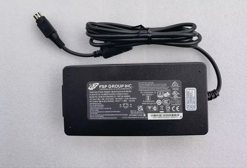 Genuine FSP FSP150-ABBN3 19V 7.89A 150W 4PIN (Din) AC Switching Power Adapter Charger Original For Getac Power Supply