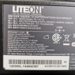 Original LITEON PA-1121-16 AC Power Adapter Charger 19V 6.32A 120W 5.5x2.5mm Laptop Power Supply Adaptor