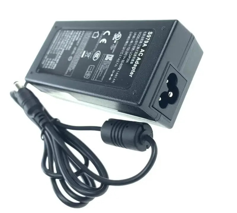 Original LCAP38 24V 2.7A 65W 6.5*4.4mm AC Adapter For LG Monitor TV AAH-01 BN63-06990 Power Supply Charger