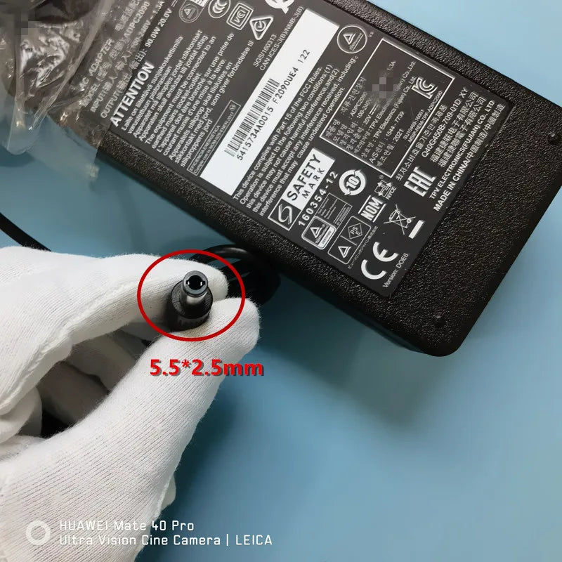 Genuine ADPC20120 Adapter 20V 6A 120W Charger For AOC PD2710QC AG271QX EX3501R PHILIPS AG271QG 272G5DYEB 349X7FJEW AG27LM00027