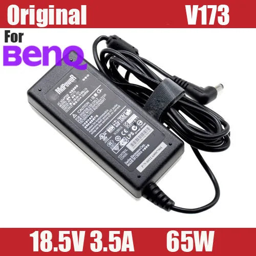 Original For BENQ V173 18.5V 3.5A 65W 4.8*1.7mm Laptop AC Adapter power Charger joybook