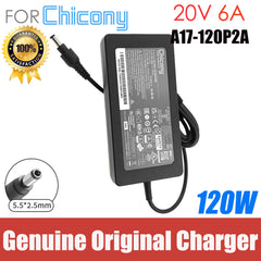 Original Chicony A17-120P2A A120A0061P 120W AC Adapter 20V 6A Charger For Intel NUC13VYKi7 NUC13VYKi5 NUC13AN[x]v7 Mini Laptop