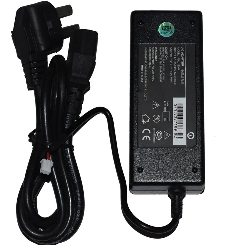Genuine For FDL FDLJ1204A AC Adapter 24V 1.5A 36W Special 2 Pins Printer Inner PSU For GPRINTER L407 L80180 S-L803 Power Supply