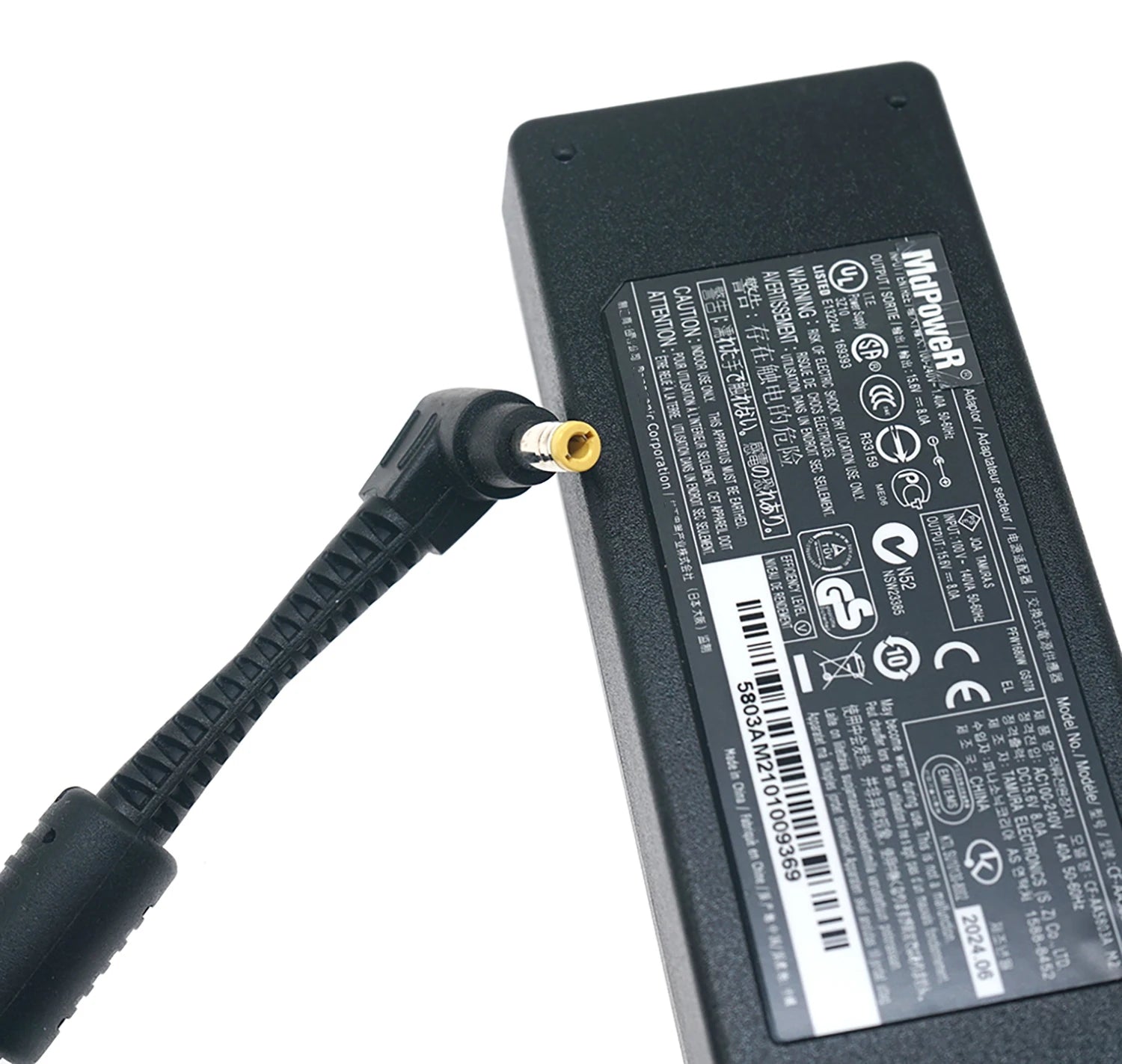 Genuine 15.6V 8A CF-AA5803A CF-AA1683A AC Adapter Charger for Panasonic Toughbook CF-74/19 CF-51 CF-52 CF-30 CF-31 Power Supply