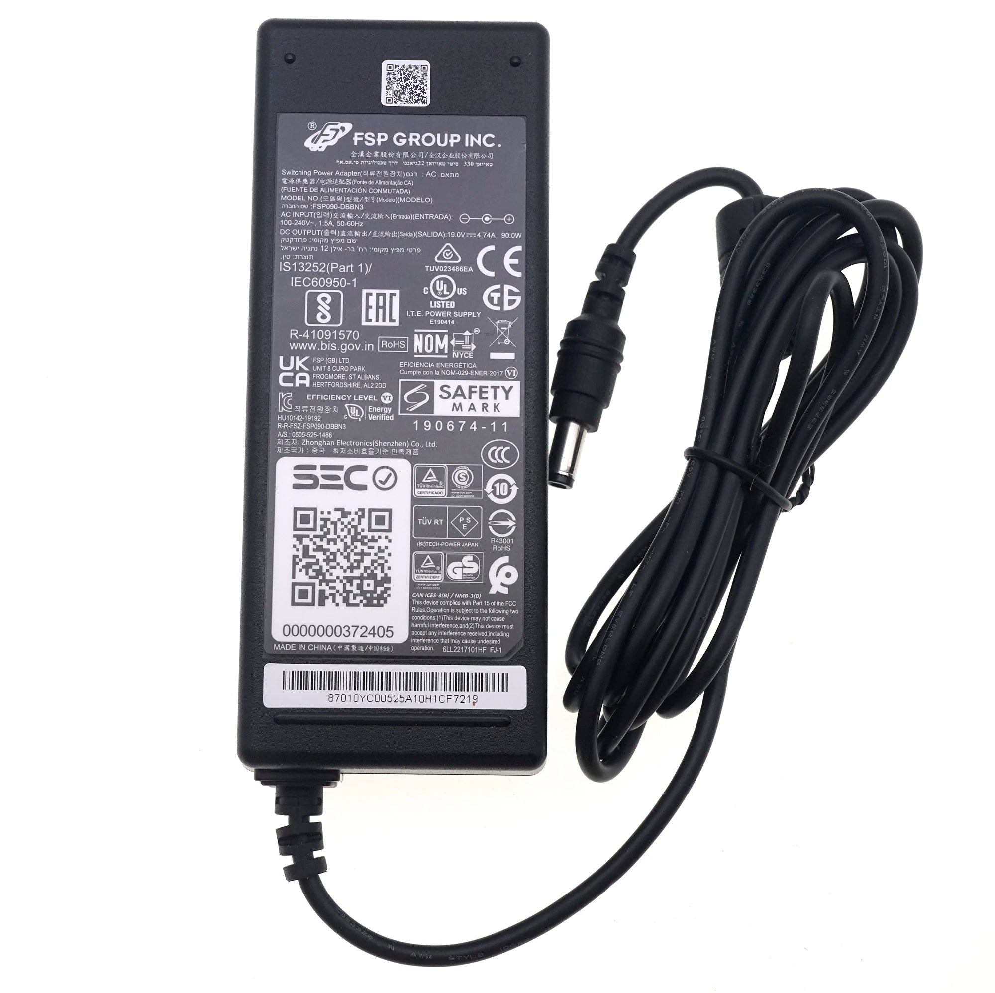 FSP 90W Original AC Adapter Switching Power Supply FSP090-DIEBN2 FSP090-ABAN2 FSP090-DBBN3 19V 4.74A 90W 5.5*2.5mm FSP090-BMAB1