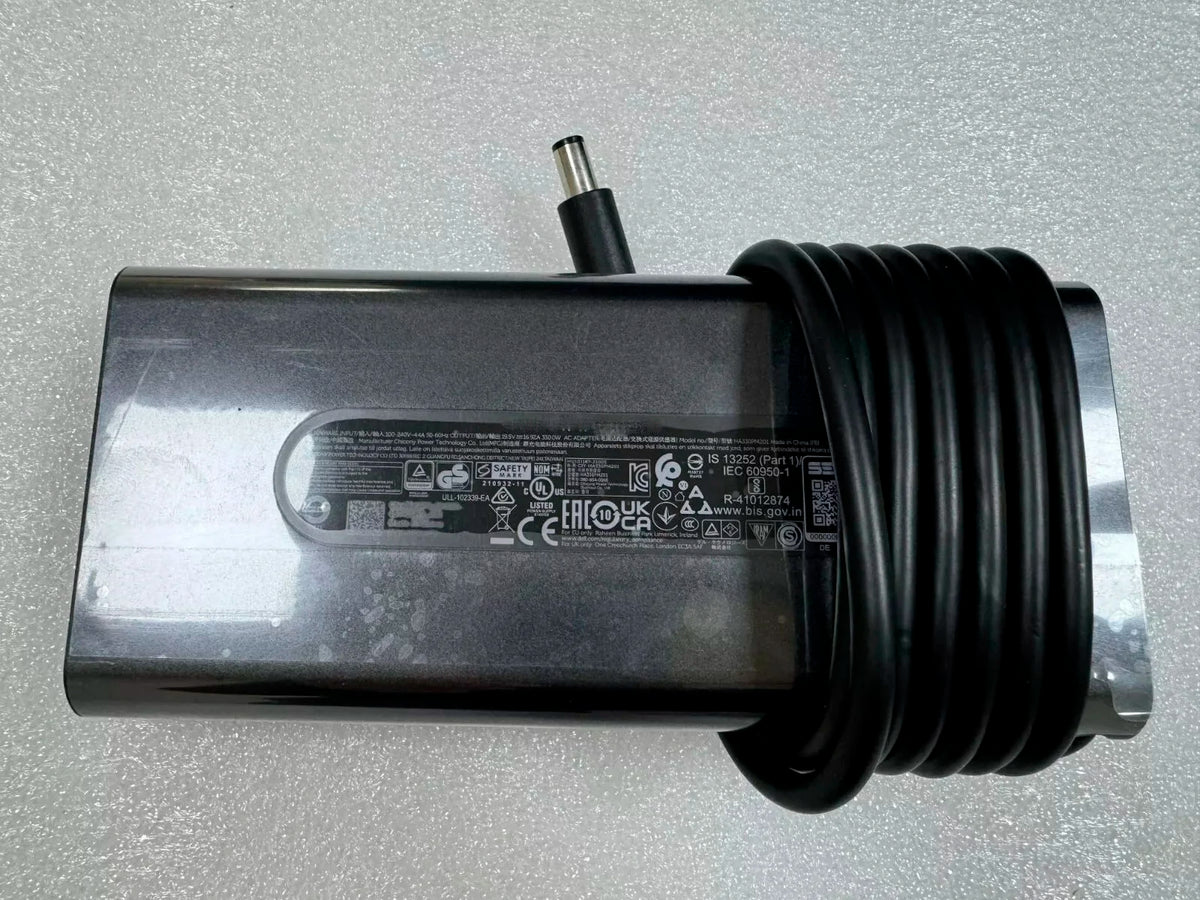 Original 19.5V 16.92A 330W GaN AC Power Adapter For DELL Alienware Laptop Charger HA330PM201 DA330PM201 LA330PM201 LA330PM210