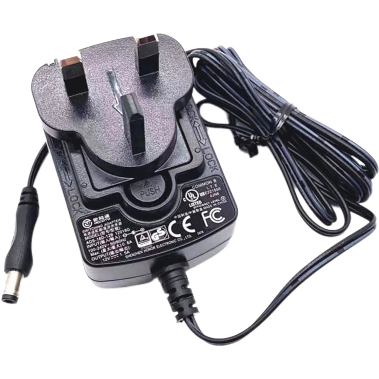 Original AC DC Adapter Charger ADS-25D-12 12018E 12V 1.5A 18W ADS-25E-12 12018E For PCU Hard Disk MHD Power Supply ADS-18D-12N
