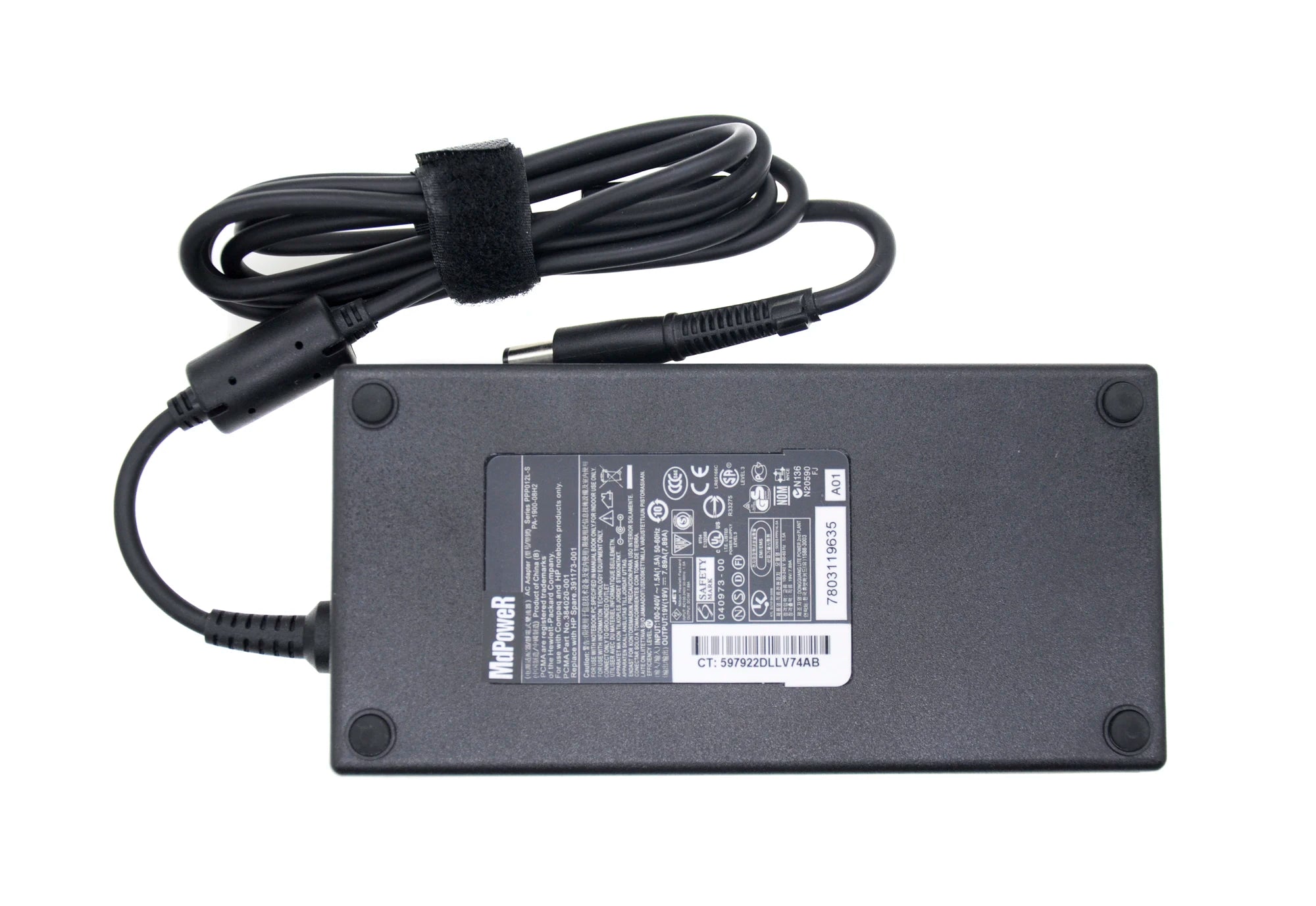 19V 7.89A 7.9A 150W Laptop AC Adapter Charger for HP ELITEBOOK 8530P 8530W 8730W HSTNN-HA09 LA09 PA-1151-03HS 609919-001