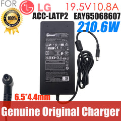 Original Power Supply AC Adapter 210W 19.5V 10.8A AD10630LF for LG LED/LCD/TV 32BL95U 32UL950-W 32BL75U-W 32BL75U-W Charger OEM