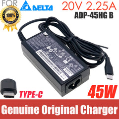 Original 20V 2.25A 45W ADP-45HG B Type-C USB-C  AC Adapter for Asus ADP-45XE D ADP-45EW Y ADP-45XE B Laptop Power Supply Charger